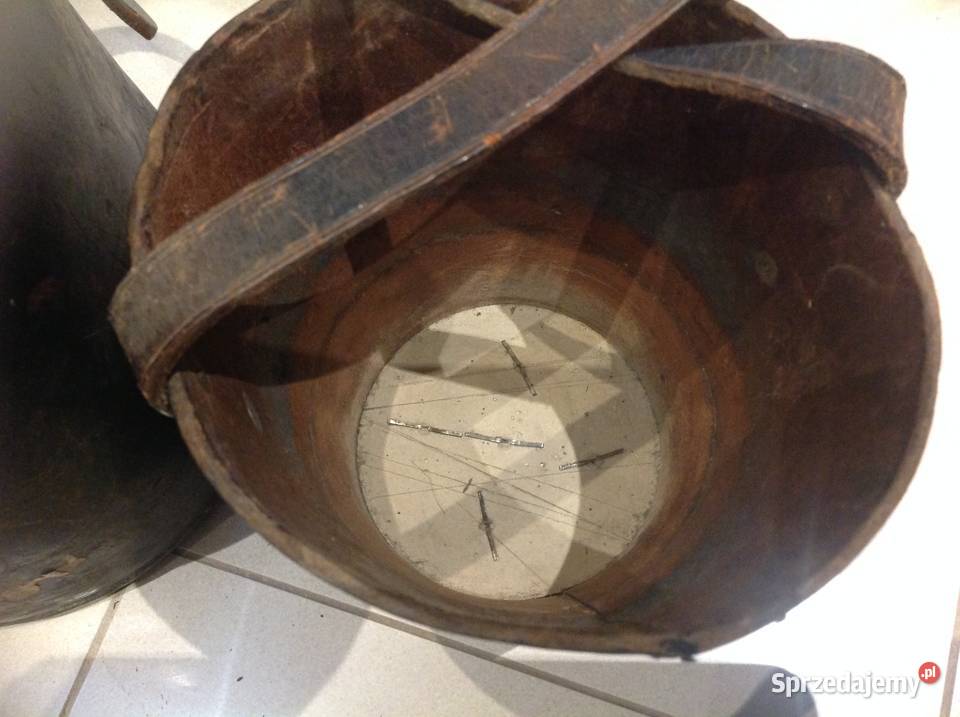 Stare Wiadra Skórzane 2 Nowa Sól