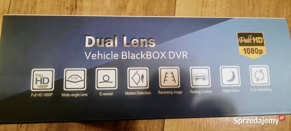Videorejestrator samochodowy z kamerką cofania Czujniki i kamery cofania