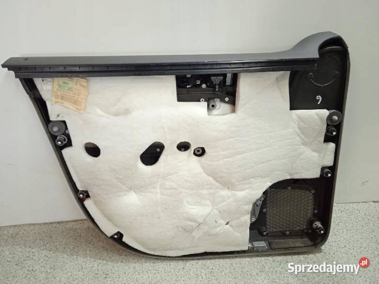 TAPICERKA BOCZEK LEWY PRZÓD PRZEDNI PASAŻERA 7L Wyposażenie wnętrza