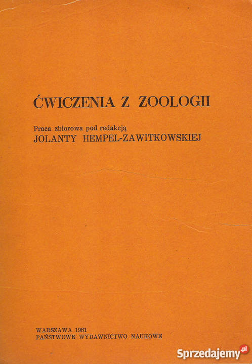 Ćwiczenia z zoologii Rok wydania 1981 Puławy