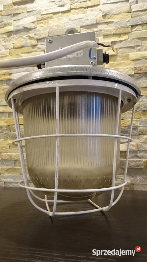 Lampa elektryczna Loft industrial odcienie szarości Łódź