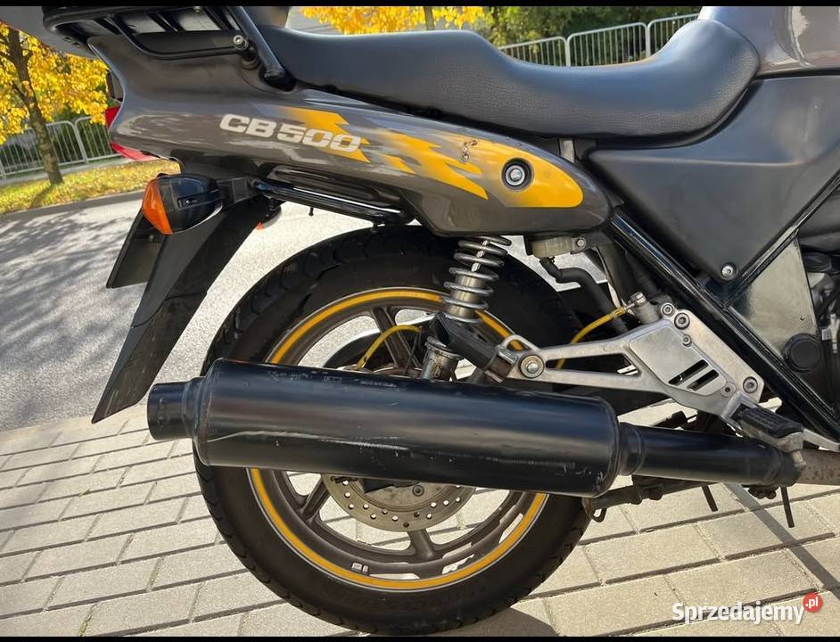 HONDA CB 500 nie GS gmole przewody stal kufer mazowieckie Mińsk Mazowiecki