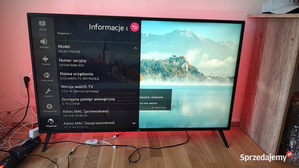 Smart TV LG 49 LED Radom sprzedam