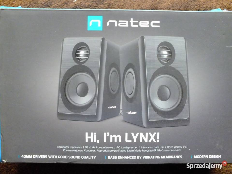 Głośniki komputerowe Natec Lynx (NGL1230)