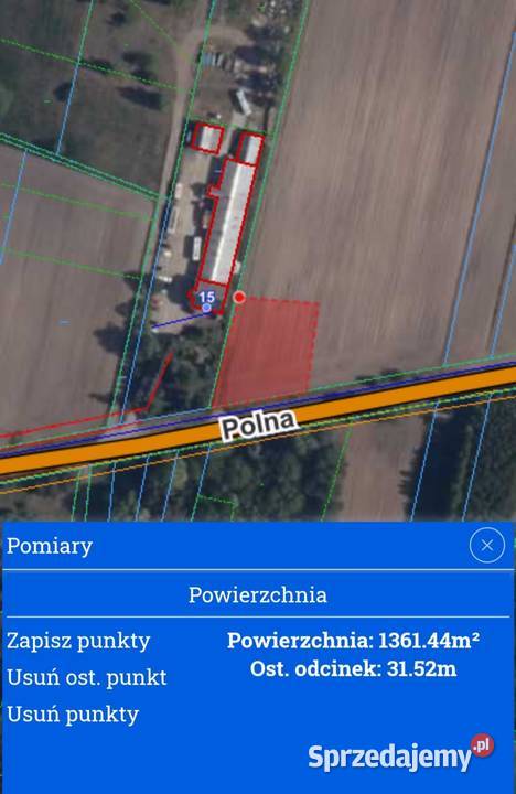 Sprzedam kilka działek o powierzchni ok 1200m2 Troszyn sprzedam