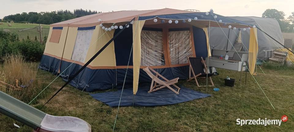 Przyczepa namiotowa Alpen Kreuzer Duet 2000r Rok produkcji 2000 Jaczków sprzedam