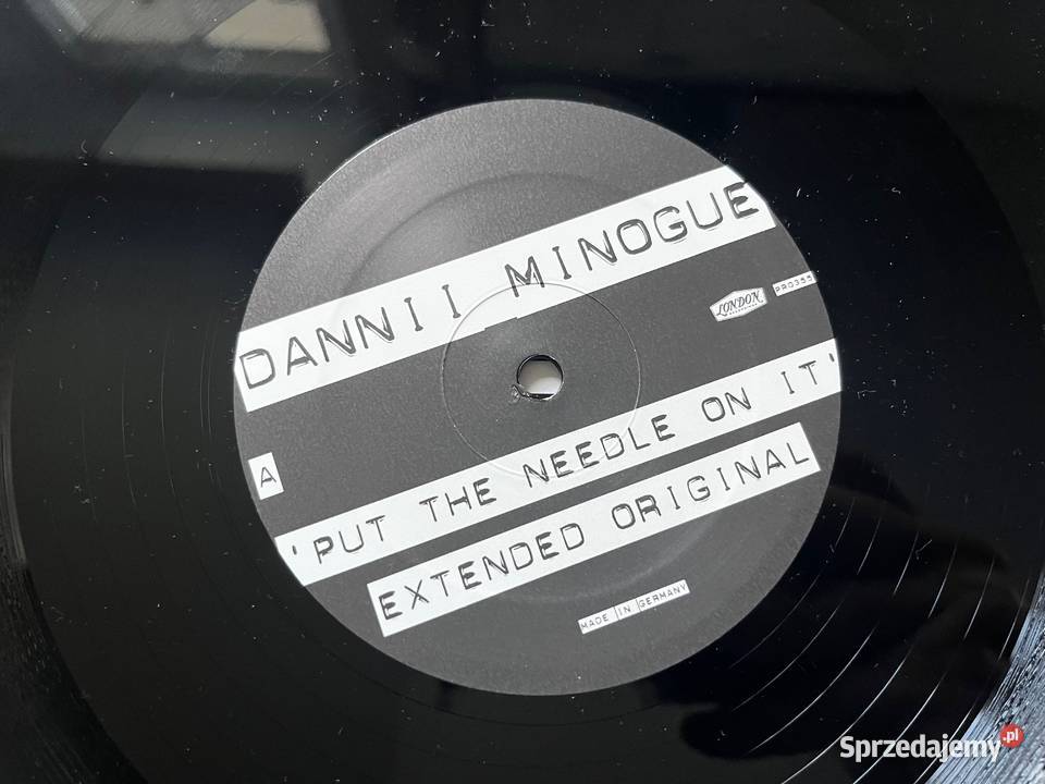 Dannii Minogue Put The Needle On It House 1 płyta Płyty i kasety Błażejowice