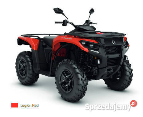 BRP CanAm Outlander DPS T 700 Legion Red model 1km małopolskie Chełmiec