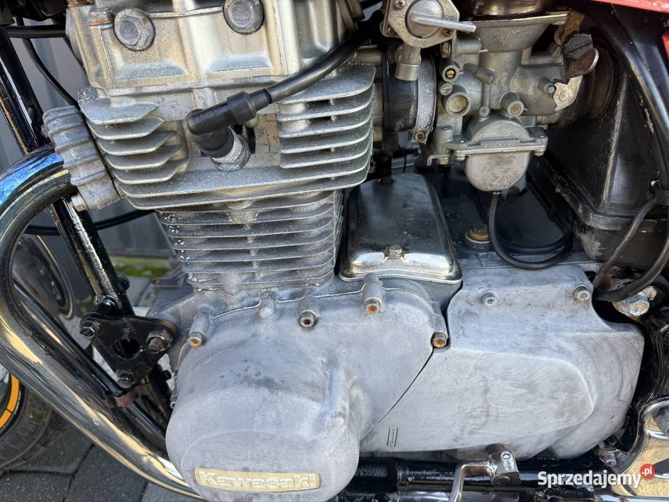 Kawasaki z440 kz440 ltd scrambler caffe racer Racławiczki