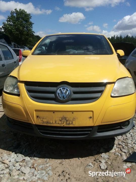 Błotnik Fox vw Fox żółty w kolor Błotniki Poniec