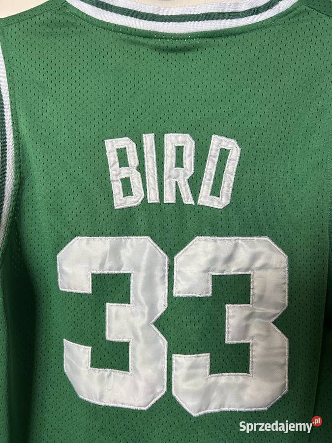 Vintage BOSTON CELTICS 33 BIRD M adidas UNIKAT Wrocław