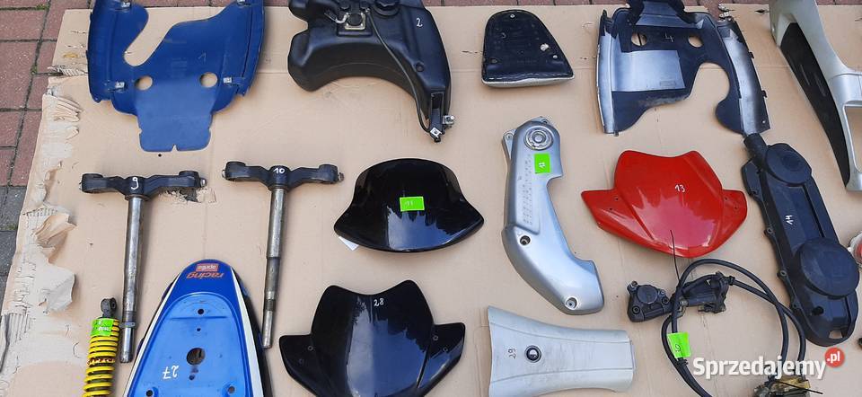 Aprilia SR 50 wiele części