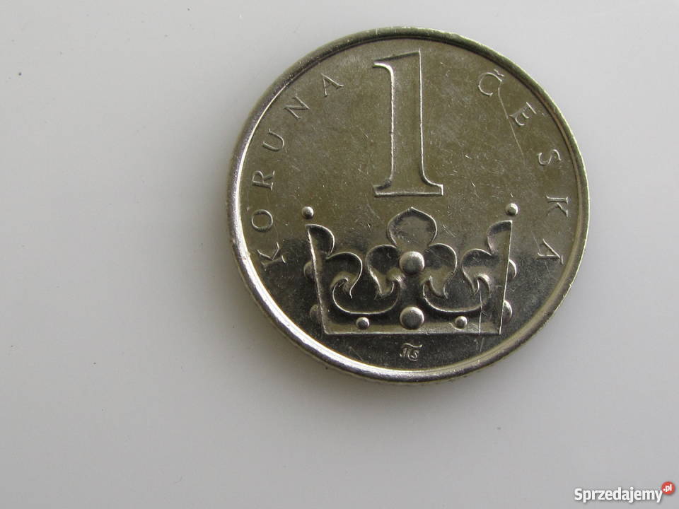 Moneta 1 Korona 2000 Czechy warmińsko-mazurskie sprzedam