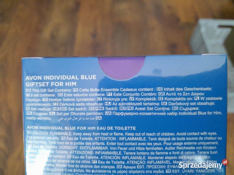Zestaw upominkowy Avon Individual Blue Siewierz