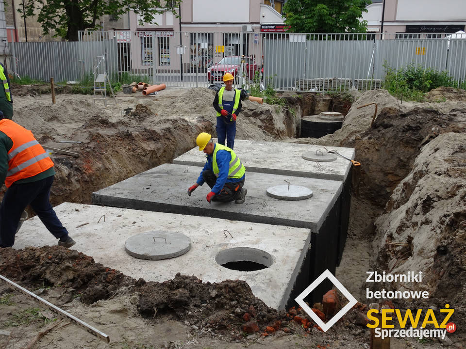 Szambo betonowe 14000l Zbiornik 14m3 na ścieki Radom