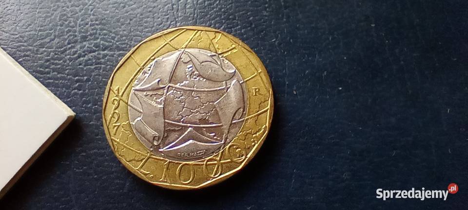 Stare monety 1000 lir 1997 Włochy sprzedam