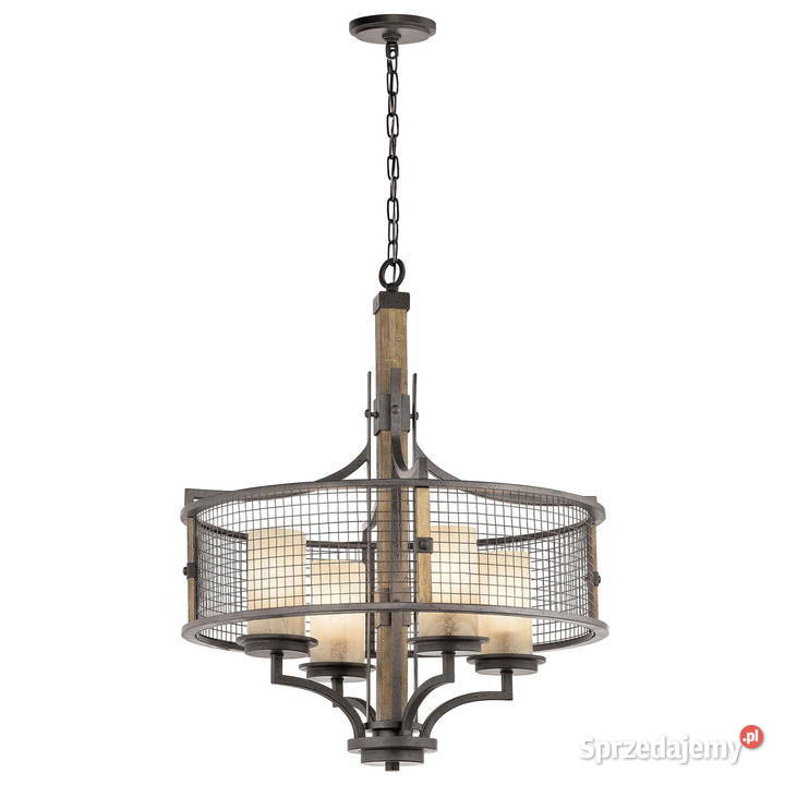 Iron Wood Marble żyrandol 4 punktowy śląskie Katowice sprzedam