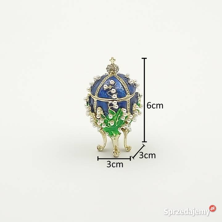 Jajko faberge pojemniki szkatułka małe Zawiercie