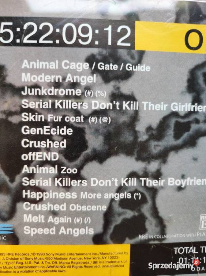 Front 242 05220912 Off kolekcjonerska płyta cd