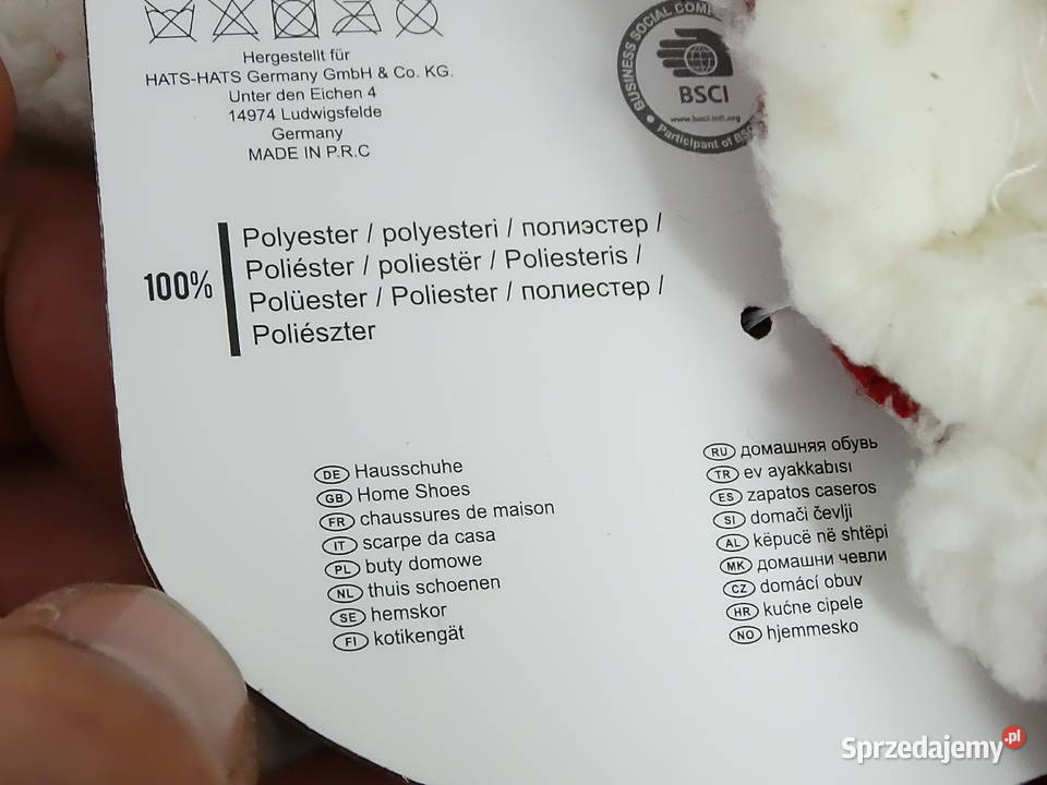 Nowe Ocieplane Kapcie Bambosze Norweski Wzór Biłgoraj