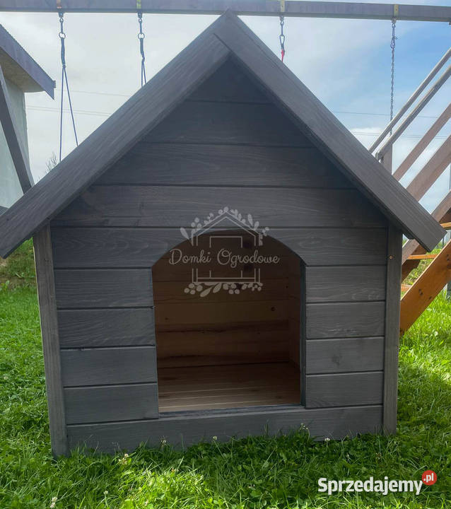 Buda psa Rozmiar L Grafit Dach dwuspadowy ID829 mazowieckie Płock sprzedam
