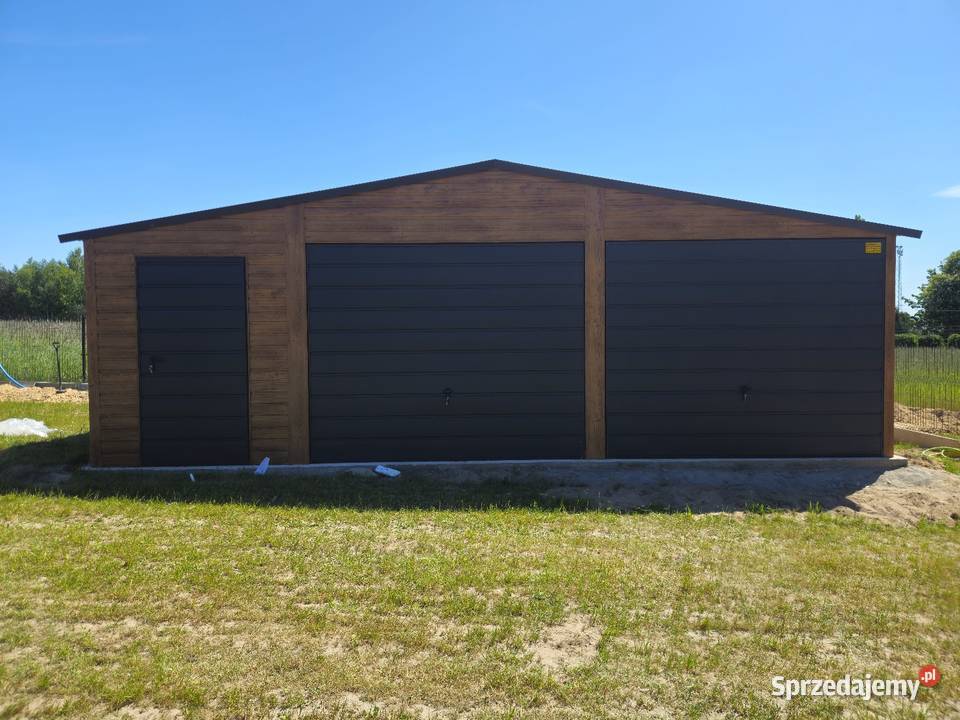 8x6 Garaze Blaszane Garaż Blaszany Blaszak Biłgoraj