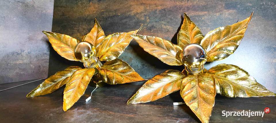 Kinkiety mosiężne Willy Daro Massivevintage Kalisz