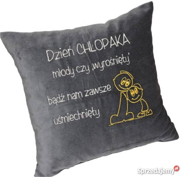 Prezent PODUSZKA Chłopaka Dziewczyny z HAFTEM Grudziądz