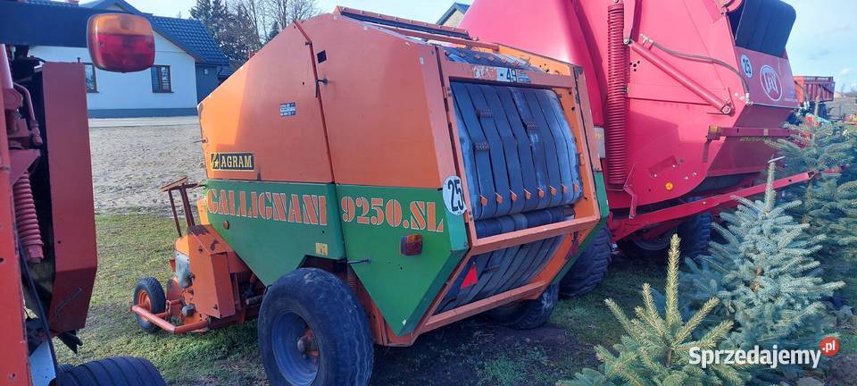 Prasa belujaca Gallignani 9250 SL Rolujące (belujące) sprzedam