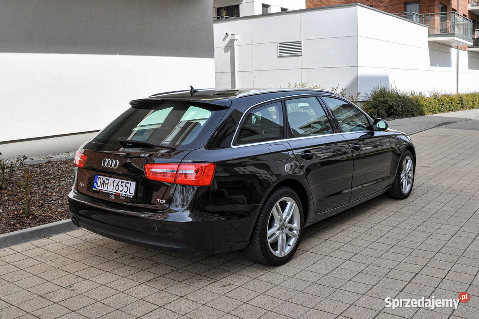 Audi A6 Avant 20TDI Automat Skóry 2013 r dolnośląskie Wrocław