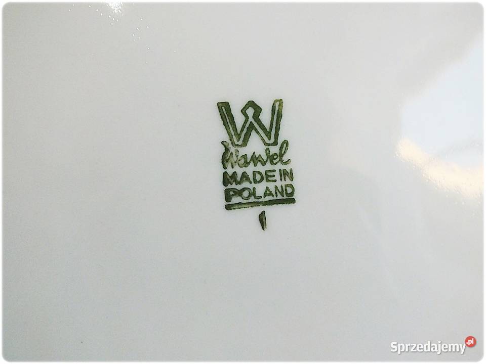 Talerz Porcelana Wawel 26 Biały Talerz z Żary