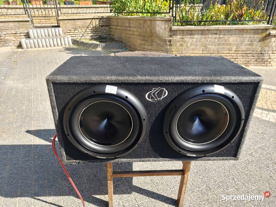 Skrzynia basowa bassowa dual subwoofer tuba Niegowonice