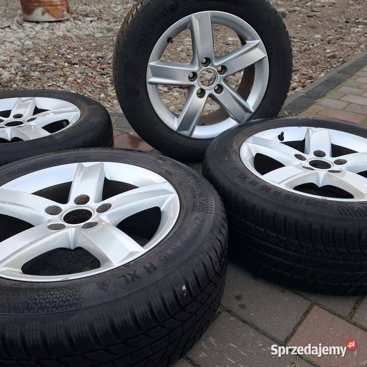 koła alufelgi opony zimowe 22555 R16 audi 2022