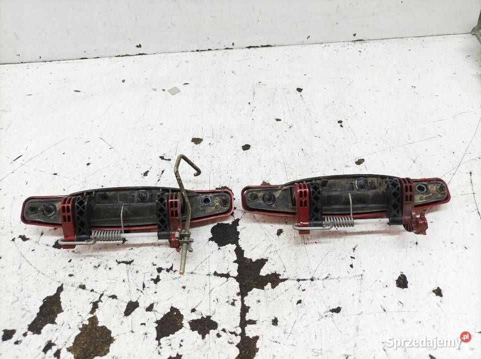 KLAMKA ZEWNĘTRZNA LEWA PRAWA PRZÓD KOMPLET Dacia