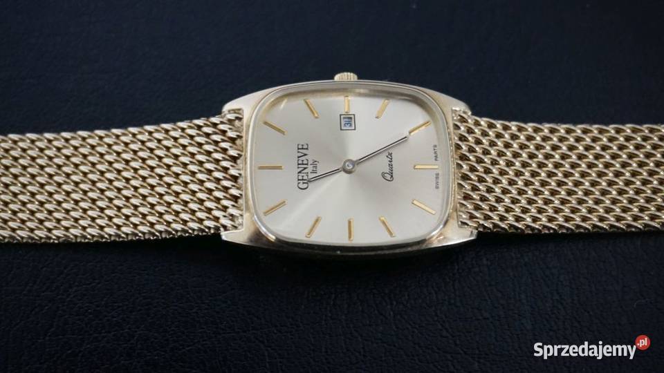 ZŁOTY ZEGAREK GENEVE 57 GRAM Warszawa