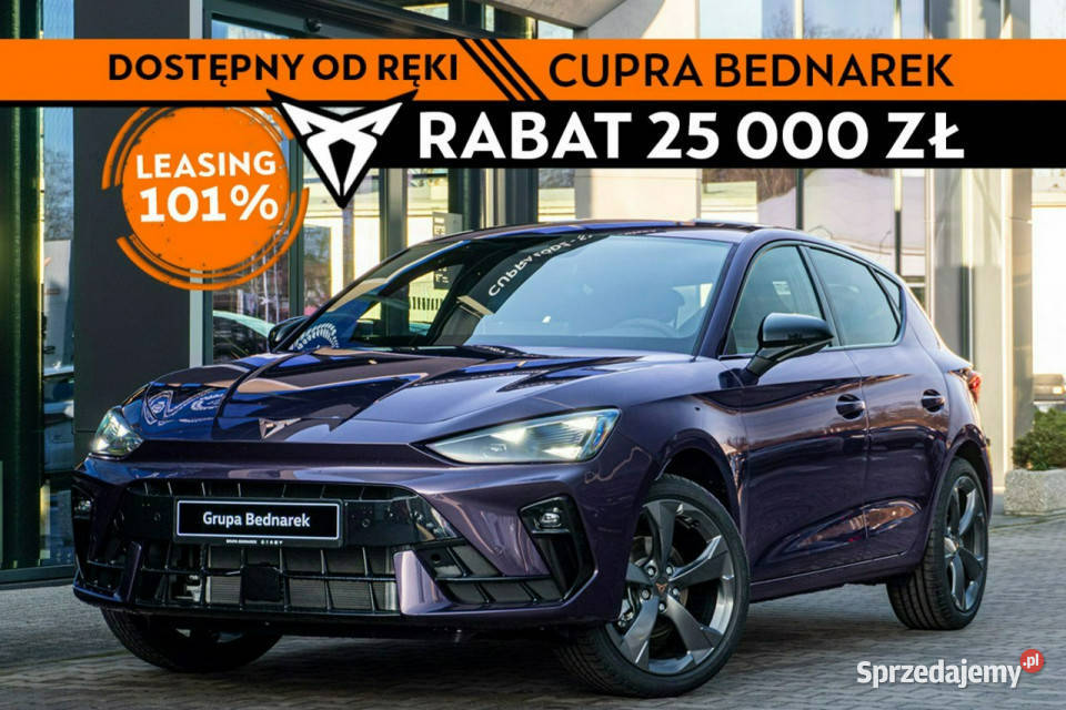 Cupra Leon 15 TSI 150 Dostępny ręki pełny VAT łódzkie