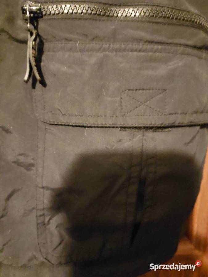 Kamizelka czarna uniseks SM dużo kieszeni Odzież sportowa sprzedam