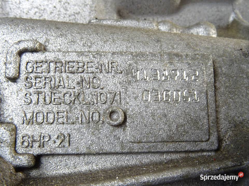 SKRZYNIA BIEGÓW BMW E91 6HP21 20 143 0412