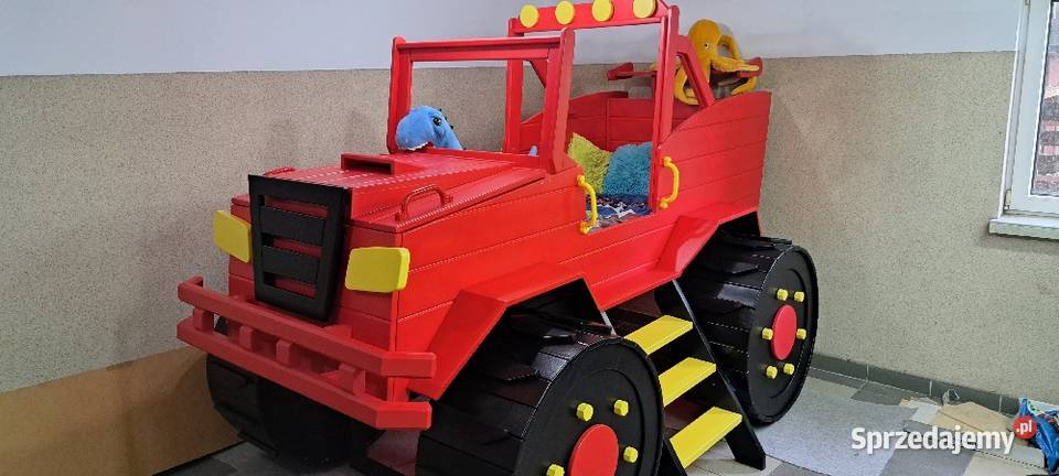 Łóżeczko łóżko drewniane monster truck Blaze 280cm Katowice