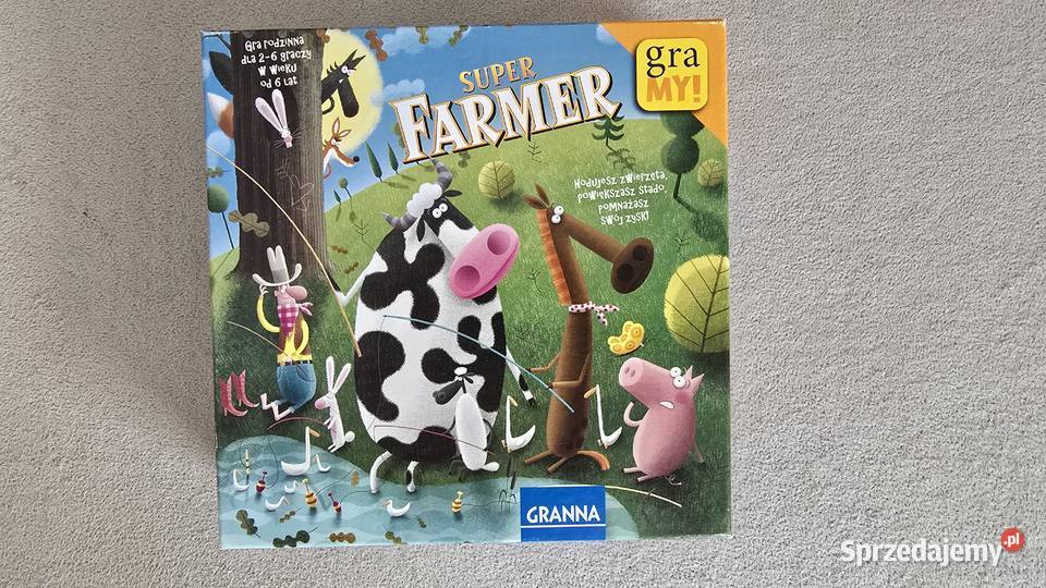Gra Super Farmer Granna Edukacyjne Warszawa