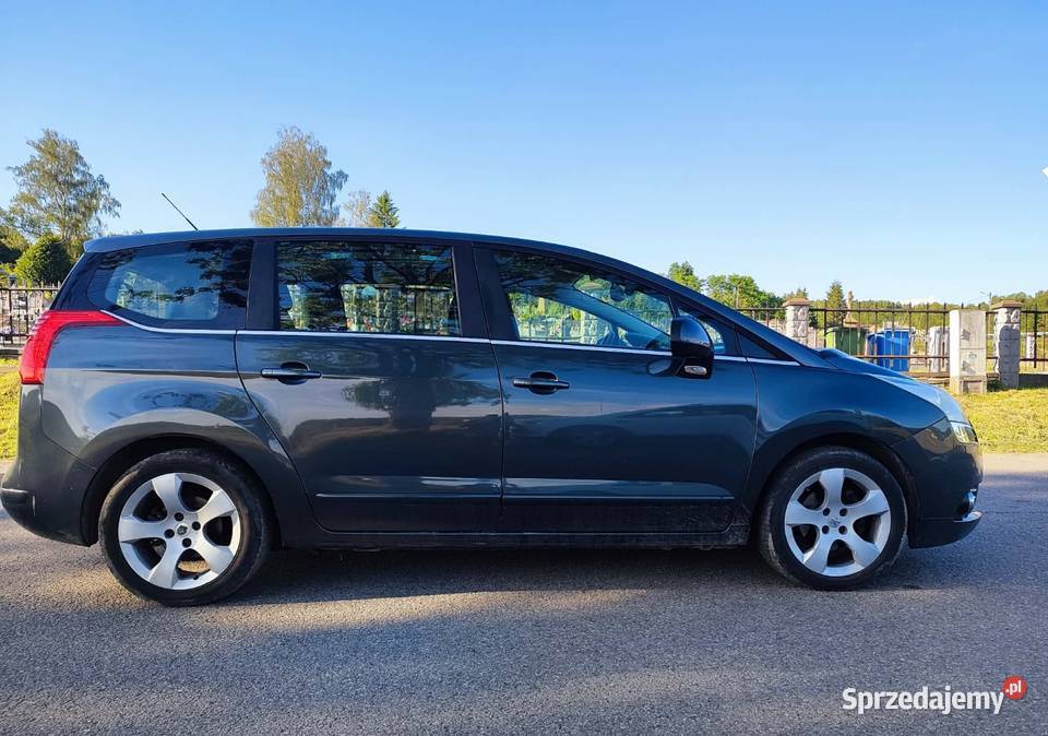 Ładny nie zgnity Peugeot 5008 16 benzyna LPG nawigacja podkarpackie