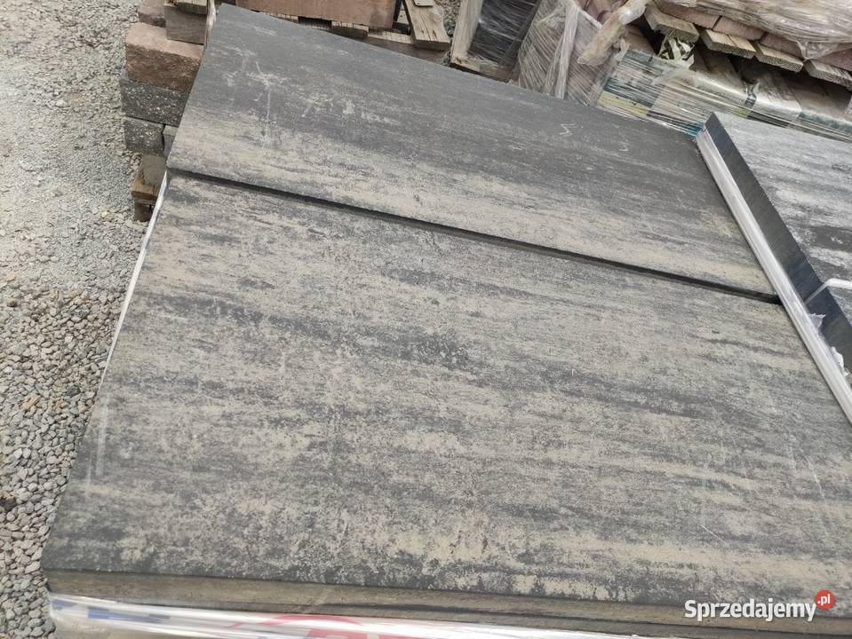 Płyta tarasowa betonowa 100507 45 sztuka bazalt