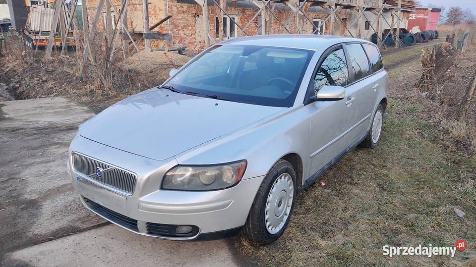 Volvo V50 20 D klima pdc hak bez rdzy Zarejestrowany w Polsce Środa Śląska