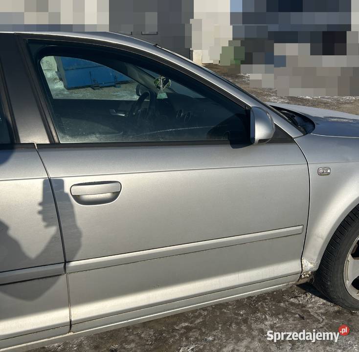 Drzwi przednie tylne prawe lewe Audi A3 8P Bodzentyn sprzedam