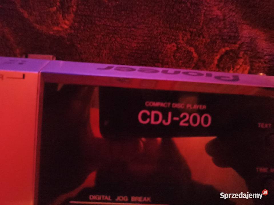 Zestaw DJ 2x Pioneer CDJ200 mikser Behringer