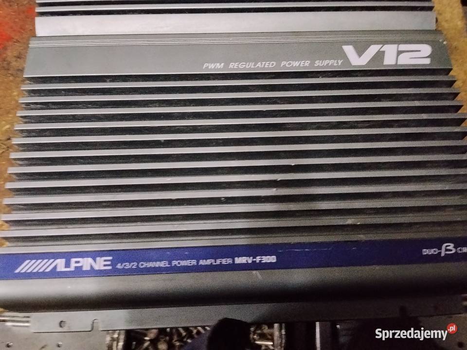 Wzmacniacz samochodowy Alpine v12