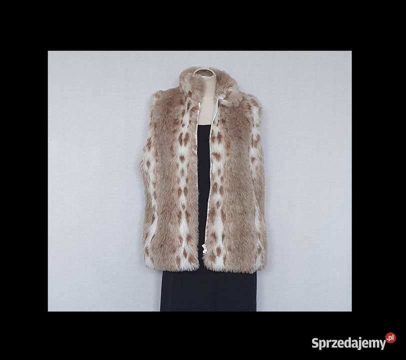 Kamizelka Bezrękawnik Sztuczne Futro Futerko Katowice