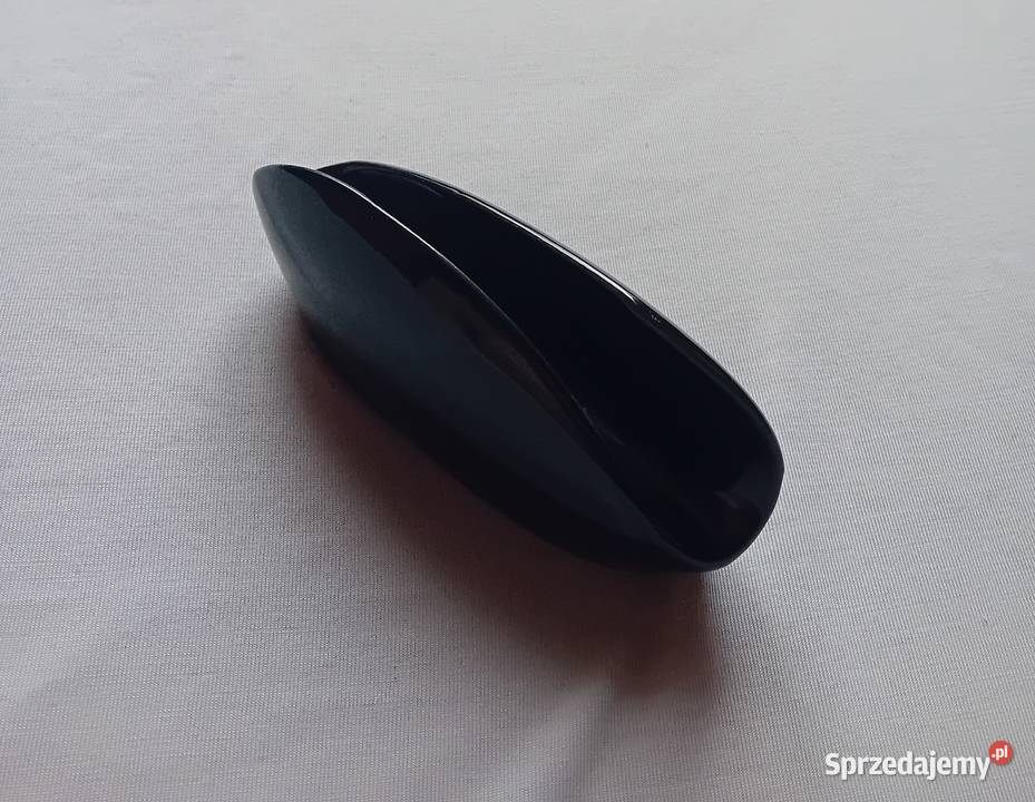 Zestaw serwetnik wazon w formie dysku Brabancja Porcelana i szkło Koźminek