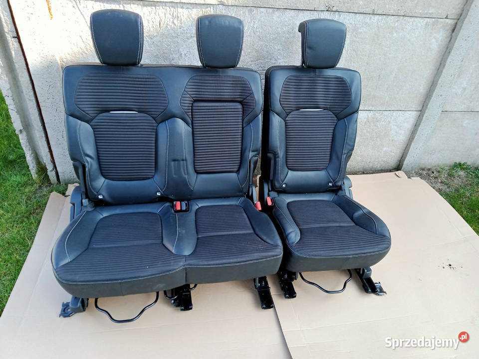RENAULT GRAND SCENIC IV FOTEL KANAPA TYŁ II RZĄD osobowe wielkopolskie Rakoniewice