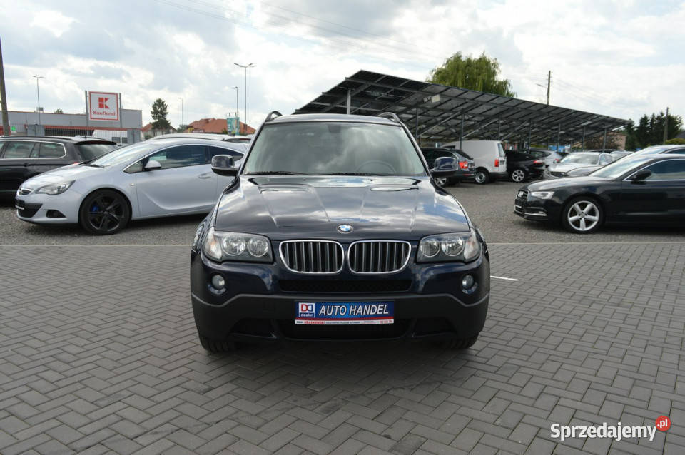 BMW X3 20 XDrive18d 100 bezwypadkowy Klimatronik Rok produkcji 2010 Hrubieszów